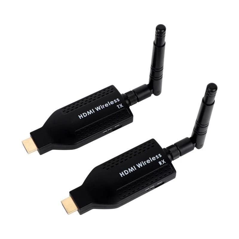 150M Wireless HDMI Extender, Up To 150-Meter Wireless Transmission, Full HD 1080P Video Output, Low-Latency Audio And Video Streaming, Plug-And-Play Setup, HDMI Transmitter And Receiver Kit, Dual-Band